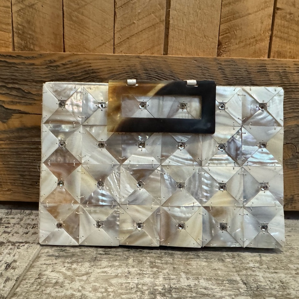 Elegant Mother of Pearl Clutch